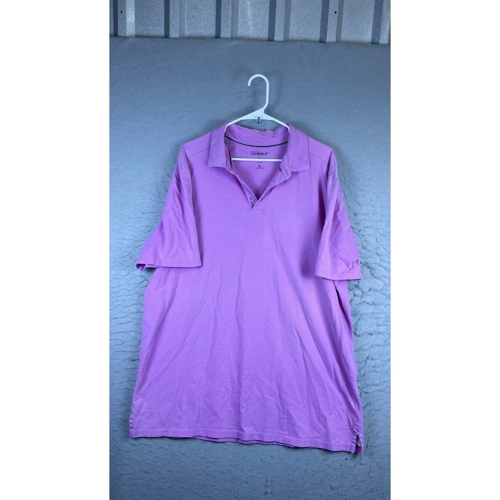 Skechers GoGolf Polo Shirt Mens XL Purple Excellent Short Sleeve Pique Knit